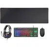 Image de Mars Gaming Kit De Jeu Souris Clavier Casque Tapis De Souris Mcp-rgb3