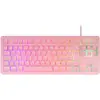 Image de Mars Gaming Clavier Gamer Mk023 RGB (Rose) (FR, Filaire), Clavier, Rose, Pink