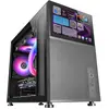 Image de Mars Gaming Boitier Mini Tour Micro ATX MC-LCD avec panneau vitré (Noir) (mATX, Mini-ITX), Boîtier PC, Noir