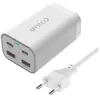 Image de Unico Chargeur Mural Usb-c New Hc2231 Travel Eu X4 Usb A/c Pd3.0 65w 1.5m Plug Cable