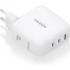Image de Aisens CARGADOR GAN 140W 2XUSB-C PD3.1 QC4.0 1XUSB-A QC3.0 BLANCO (140 W, 3 ports), Chargeur USB, Blanc