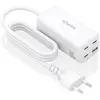 Image de Aisens ASCH-100W4P053-W (100 W, 4 ports), Chargeur USB, Blanc