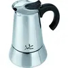 Image de Jata CAX106, Cafetière moka, Noir, Argent