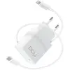 Image de Dcu Tecnologic Câble Usb Chargeur Type C Pd + Mfi Vers -c 18w