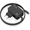 Image de Aisens CARGADOR GAN 65W PD3.0 1XUSB-C 1.8M NEGRO (65 W), Chargeur USB, Noir