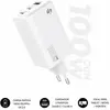 Image de Subblim SUBCHG-6G1003 (100 W, 3 ports), Chargeur USB, Blanc