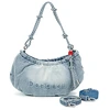 Image de Sac a main Desigual BAG HALF LOGO DENIM WAVERLY solde femme