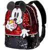 Image de Karactermania, Sac + cartable maternelle, 01906 Disney Mickey Donut sequins backpack 32cm