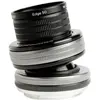 Image de Lensbaby Composer Pro II incl. optique Edge 50 Nikon (Nikon F, APS-C / DX, Plein format), Objectif, Noir, Argent