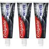 Image de Colgate, Dentifrice, Advanced White Charcoal dentifrice blanchissant 3 x 75 ml (75 ml)