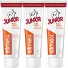 Image de Elmex, Dentifrice, Junior Professional Trio Zahnpasta 3 x 75 ml (75 ml)