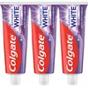 Image de Colgate, Dentifrice, Advanced White Purple Trio Zahnpasta 3 x 75 ml (75 ml)