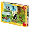 Image de Dino Puzzle Taupe et culotte 3x55 pièces (55 pièces)
