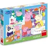 Image de Dino Puzzle Peppa Pig 3x55 pièces (55 pièces)