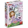 Image de Dino Puzzle avec pierres précieuses Sofia la première et la licorne 200 pièces (200 pièces)