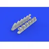 Image de Eduard P-40B exhaust stacks pour Airfix