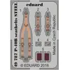 Image de Eduard P-40B seatbelts STEEL pour Airfix