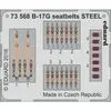 Image de Eduard B-17G seatbelts STEEL pour Airfix