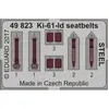 Image de Eduard Ki-61-Id seatbelts STEEL pour Tamiya