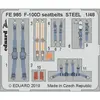 Image de Eduard F-100D seatbelts STELL pour Trumpeter