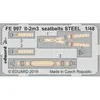 Image de Eduard II-2m3 seatbelts STEEL pour Tamiya