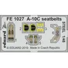 Image de Eduard A-10C seatbelts STEEL pour Italeri