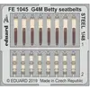 Image de Eduard G4M Betty seatbelts STEEL pour Tamiya