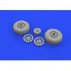 Image de Eduard P-51D wheels diamond tread 2 for