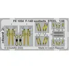 Image de Eduard F-14D seatbelts STEEL for AMK