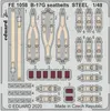 Image de Eduard B-17G seatbelts STEEL for HKM
