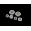 Image de Eduard F-104 wheels en retard pour Kinetic
