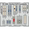 Image de Eduard Hunter F.4/F.5 seatbelts STEEL pour Airfix