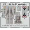 Image de Eduard Su-57 seatbelts STEEL 1/48 for ZVEZDA