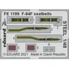 Image de Eduard F-84F seatbelts STEEL 1/48 for KINETIC
