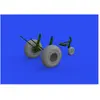 Image de Eduard B-17 wheels cross tread 1/48 for HKM