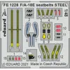 Image de Eduard F/A-18E seatbelts STEEL pour HOBBY BOSS