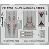 Image de Eduard Su-27 seatbelts STEEL for GREAT WALL HOBBY