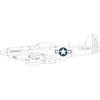 Image de Eduard P-51D national insignia 1/48