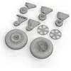 Image de Eduard FM-2 wheels 1/48