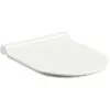 Image de Ravak, Abattant WC, chrome - toiletzitting uni slim, met softclose, wit