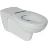 Image de Ideal Standard, Cuvette toilettes + bidet, IDS WC mural à chasse d'eau basse CONTOUR 21 sans obstacle, 355x700x380mm blanc