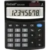 Image de Rebell, Calculatrice, SDC 408 - Desktop - Calculatrice simple - 8 chiffres - 1 ligne - batterie/S (Fonctionnement sur piles, Panneau solaire)