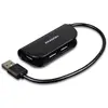 Image de Axagon HUE-X4B - USB 2.0 - USB 2.0 - 480 Mbit/s - Noir - 0,2 m - USB (USB-A, 4 ports), Station d'accueil + hub USB, Noir