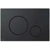 Image de Alcadrain, Plaque de déclenchement, Plaque de fixation M678 noir mat