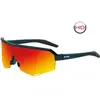 Image de R2, Unisexe, Lunettes de sport, Fluke (Bleu, Noir mat), Bleu, Noir