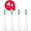 Image de Concept, Tête de brosse à dents, Ersatzkopf 3D Daily Clean weiss ZK0070 (4x)