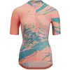 Image de MGA, Femmes, Maillot de cyclisme, Femmes Silvini Women Jersey Catirina WD1621 T-shirt (L), Rouge, Vert, Multicolore, L