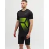 Image de Silvini, Hommes, Maillot de cyclisme, Gallo T-Shirt (L), Multicolore, Vert, Noir, L