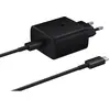 Image de Samsung Chargeur Mural Usb-a Et Usb-c Ep-ta845ebe + Ep-dw767jbe 45w Travel