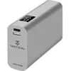 Image de Tactical 9600mAh Powerbank Brick Gris + câble USB-C (9600 mAh, 22.50 W, 35.52 Wh), Chargeur de secours, Gris